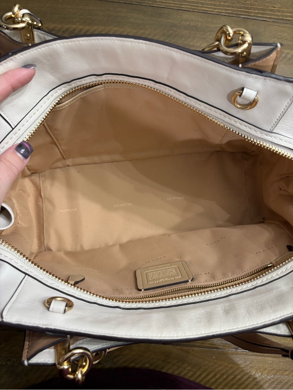 Coach Dreamer 36 in Colorblock with Snake Detail - Picture 10 of 16